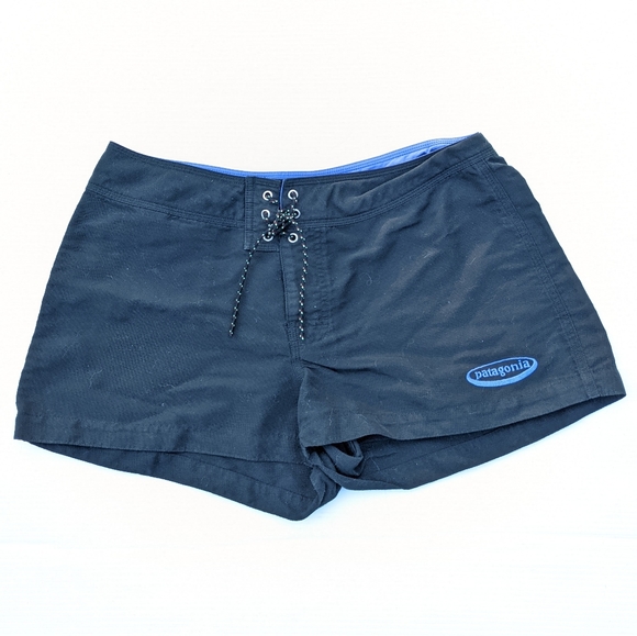 Patagonia Pants - PATAGONIA women's black baggy shorts